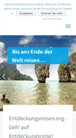 Mobile Screenshot of entdeckungsreisen.org